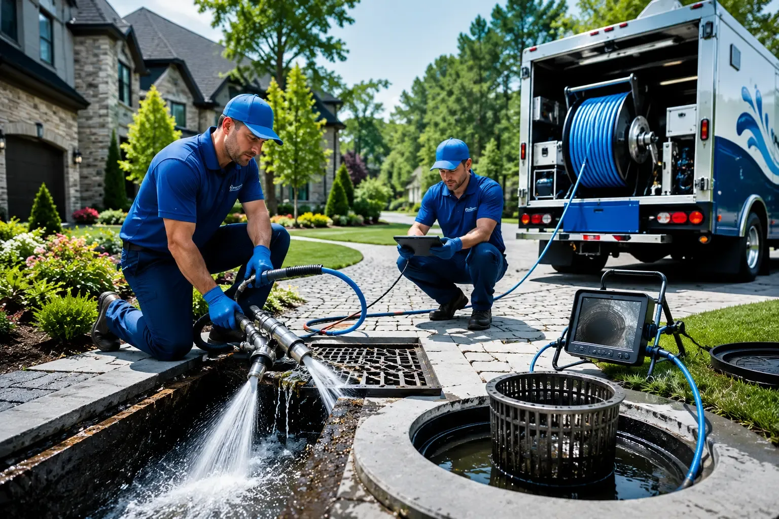 Local outdoor drain cleaning professionals in Masonic Home, KY